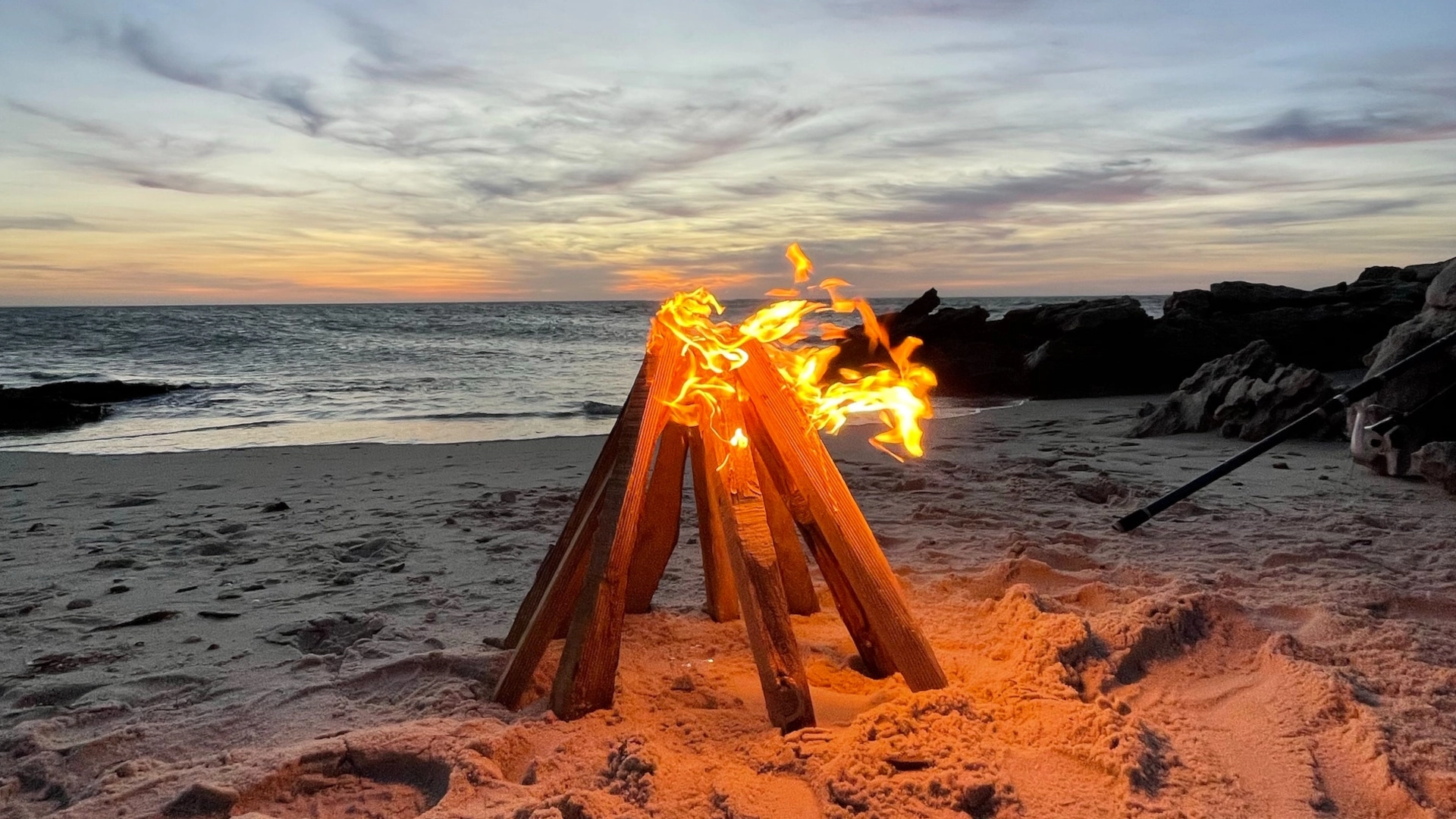 Beach & Bonfire